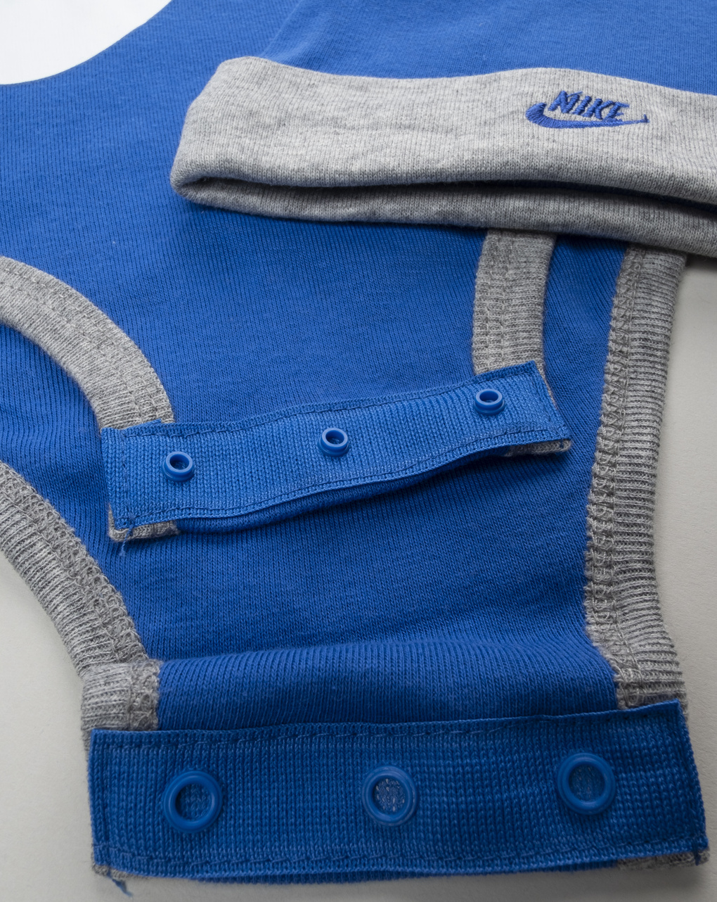 Pack 3 pezzi nike neonato grigio/blu