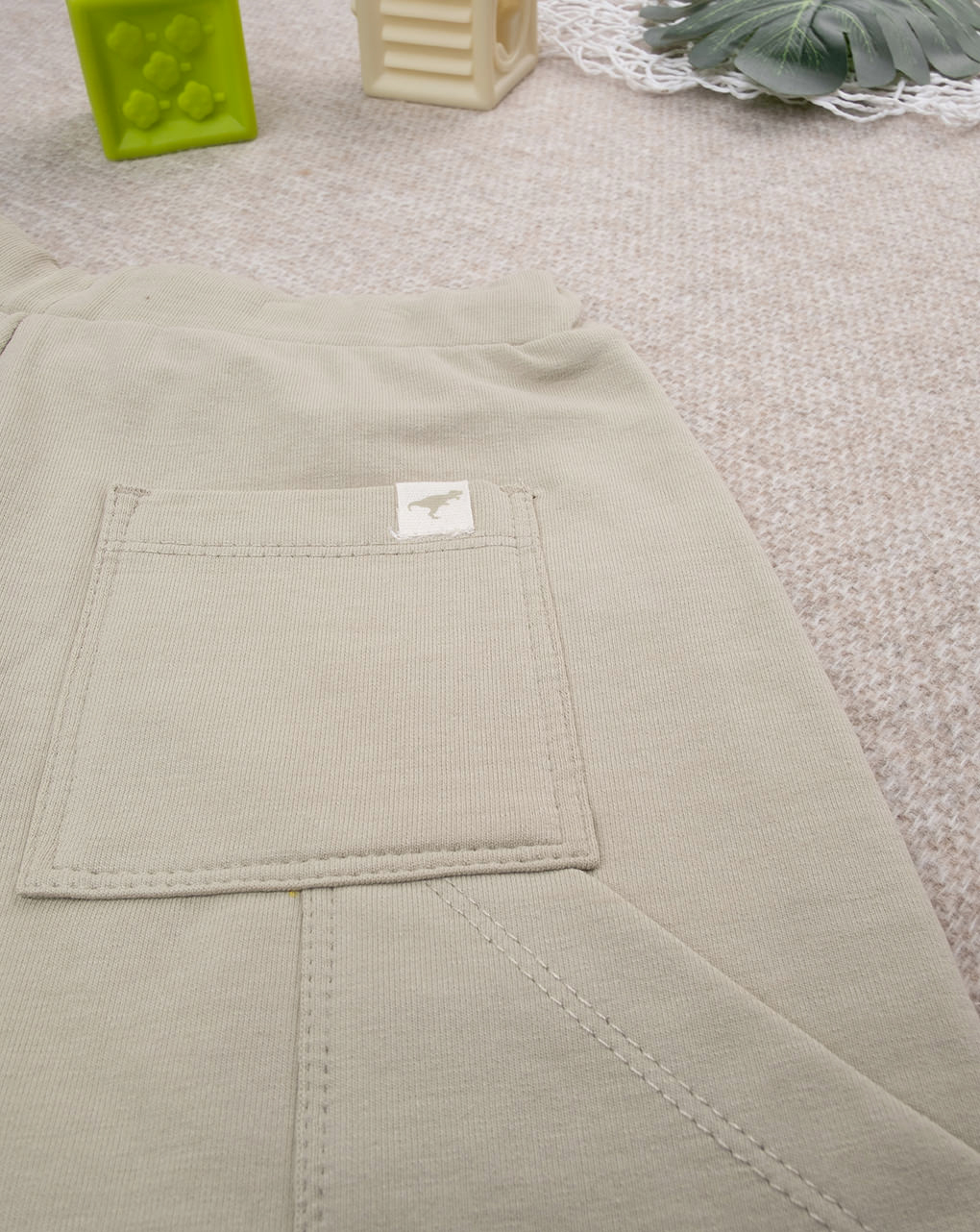 Pantalone bimbo verde