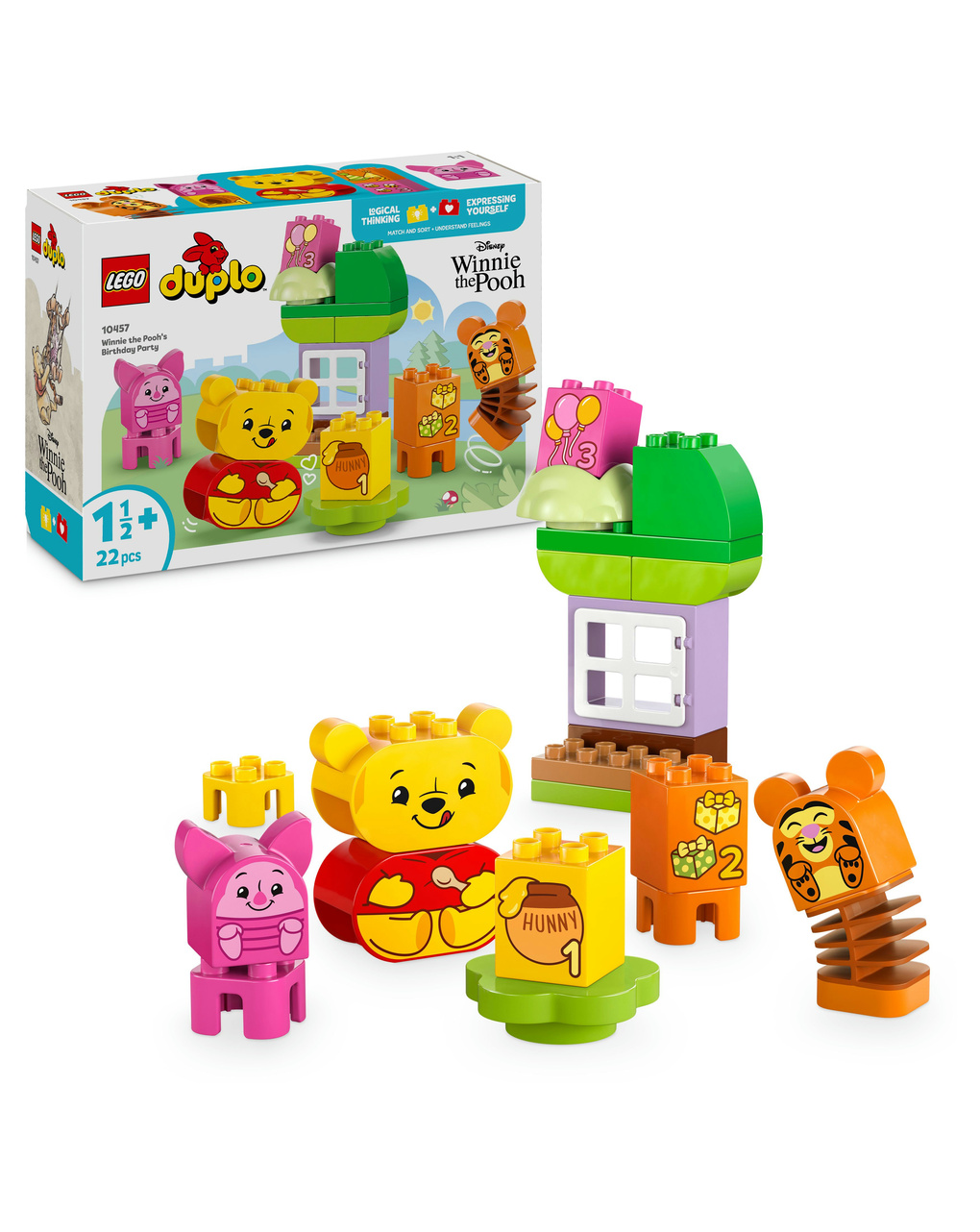 Festa di compleanno di winnie the pooh – 10457 – lego duplo disney