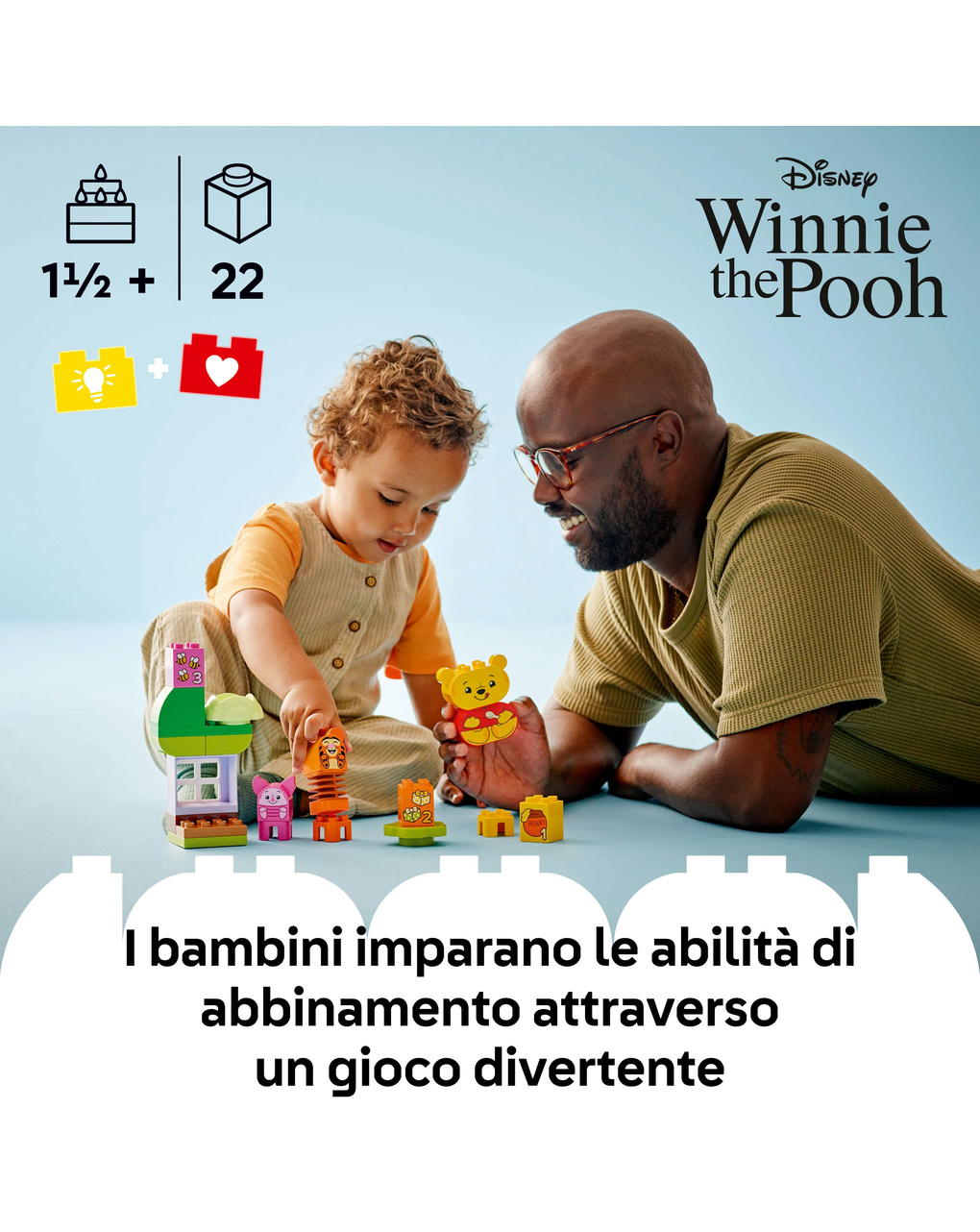 Festa di compleanno di winnie the pooh – 10457 – lego duplo disney