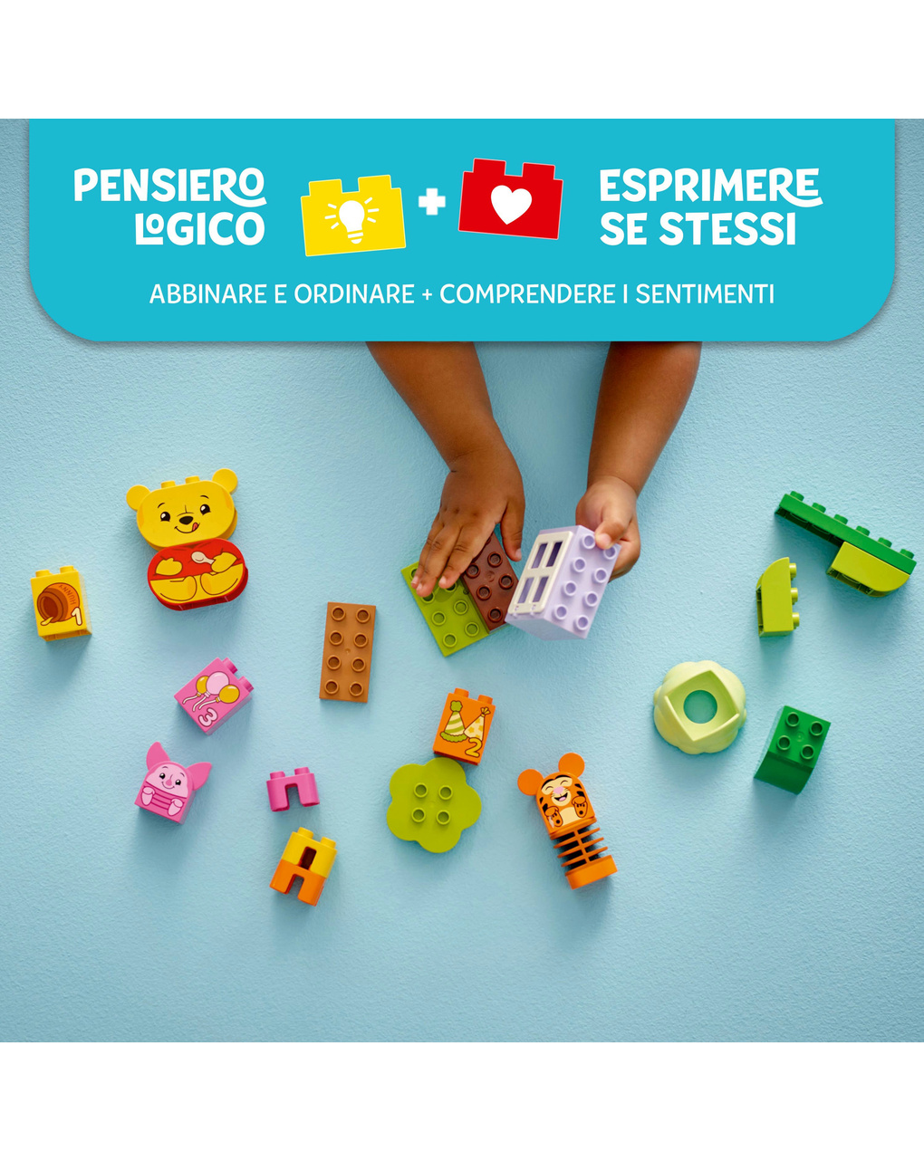 Festa di compleanno di winnie the pooh – 10457 – lego duplo disney