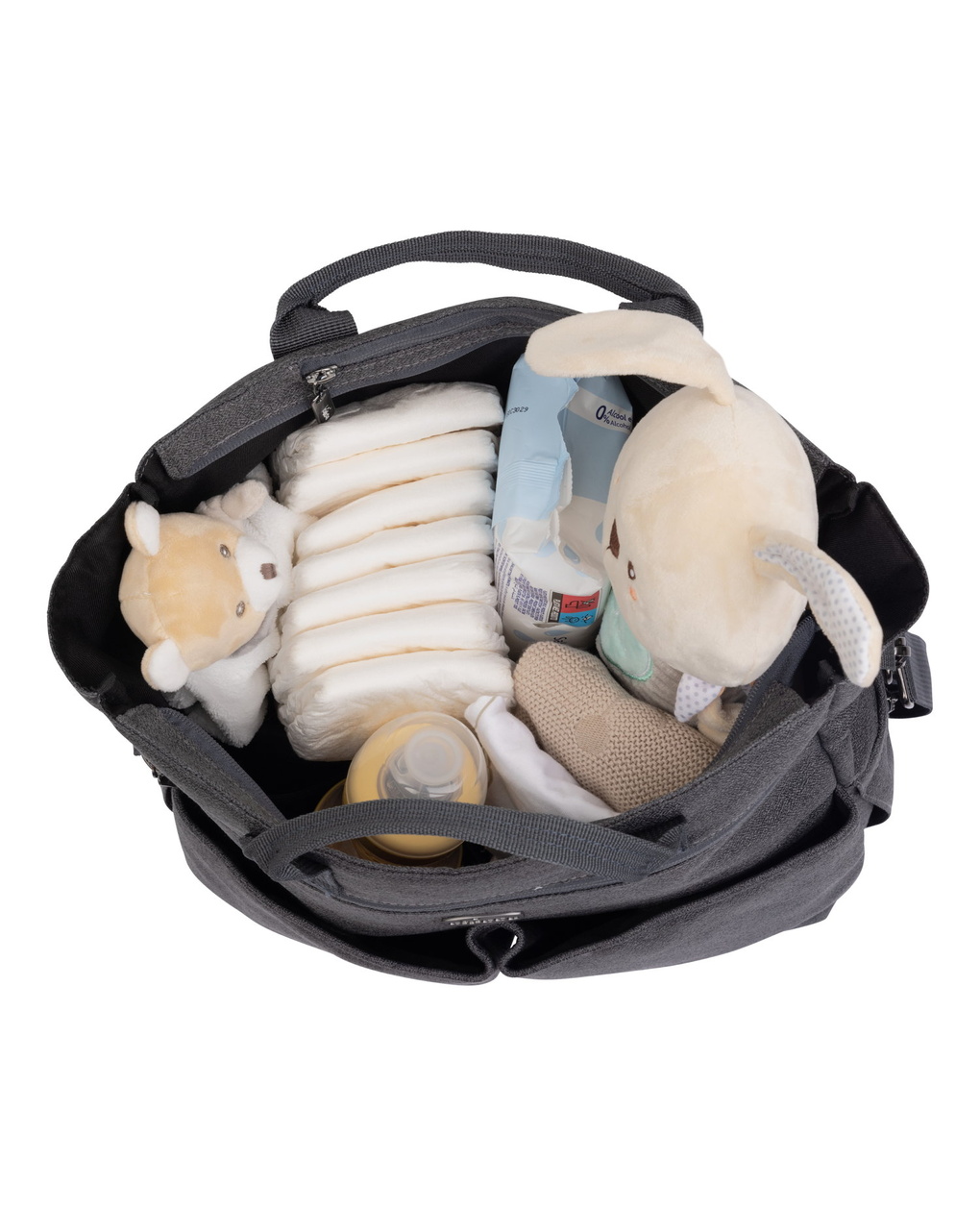 Borsa parent black satin - chicco