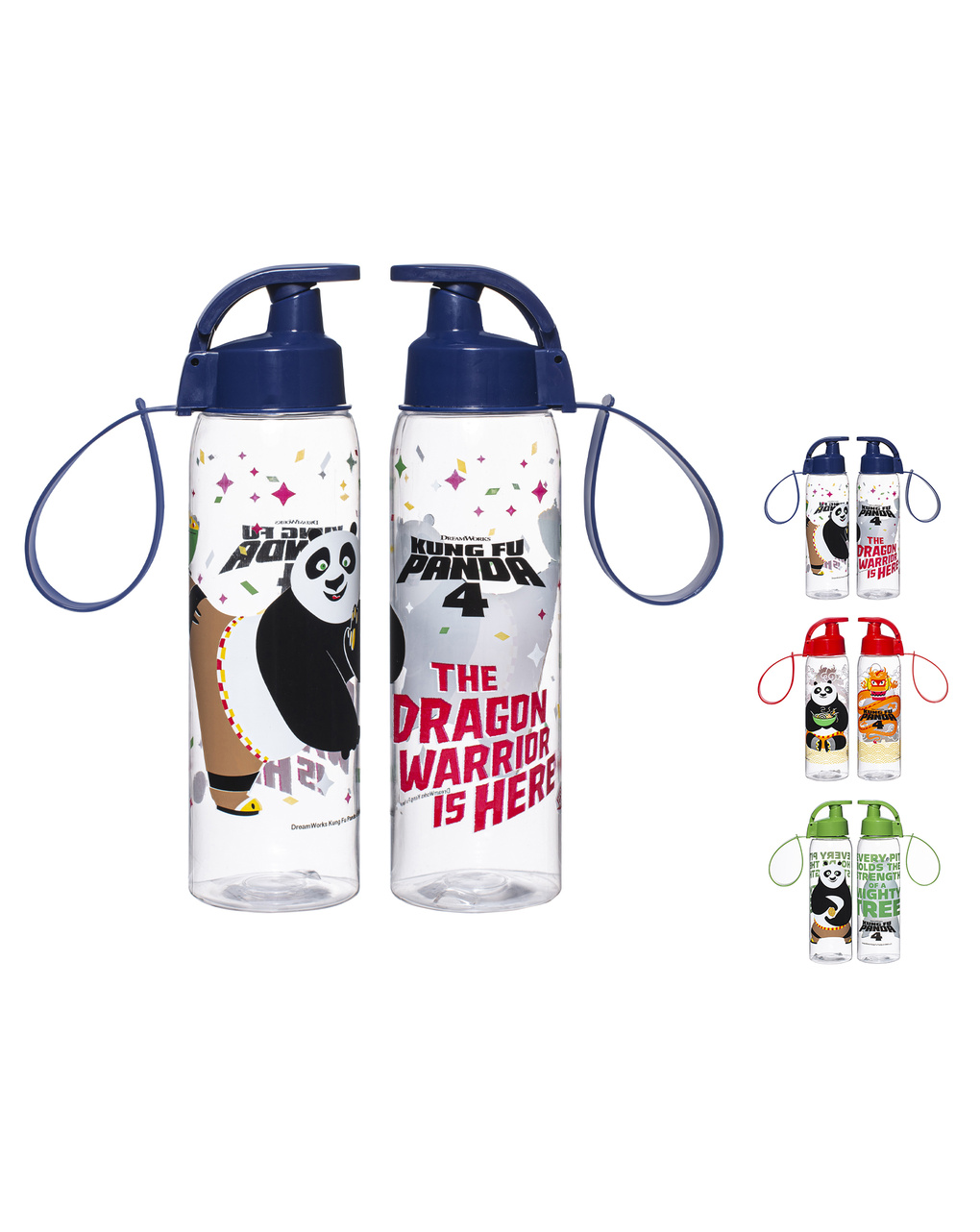 Bottiglia termica in acciaio inox kung fu panda lt 0,5 - home in rombo