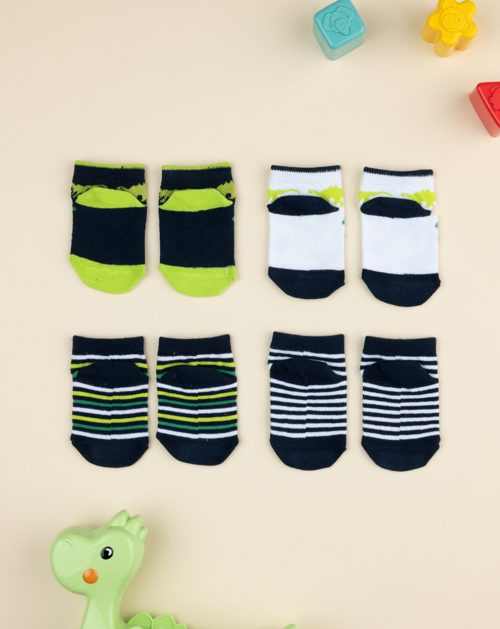 Pack 4 calze corte bimbo