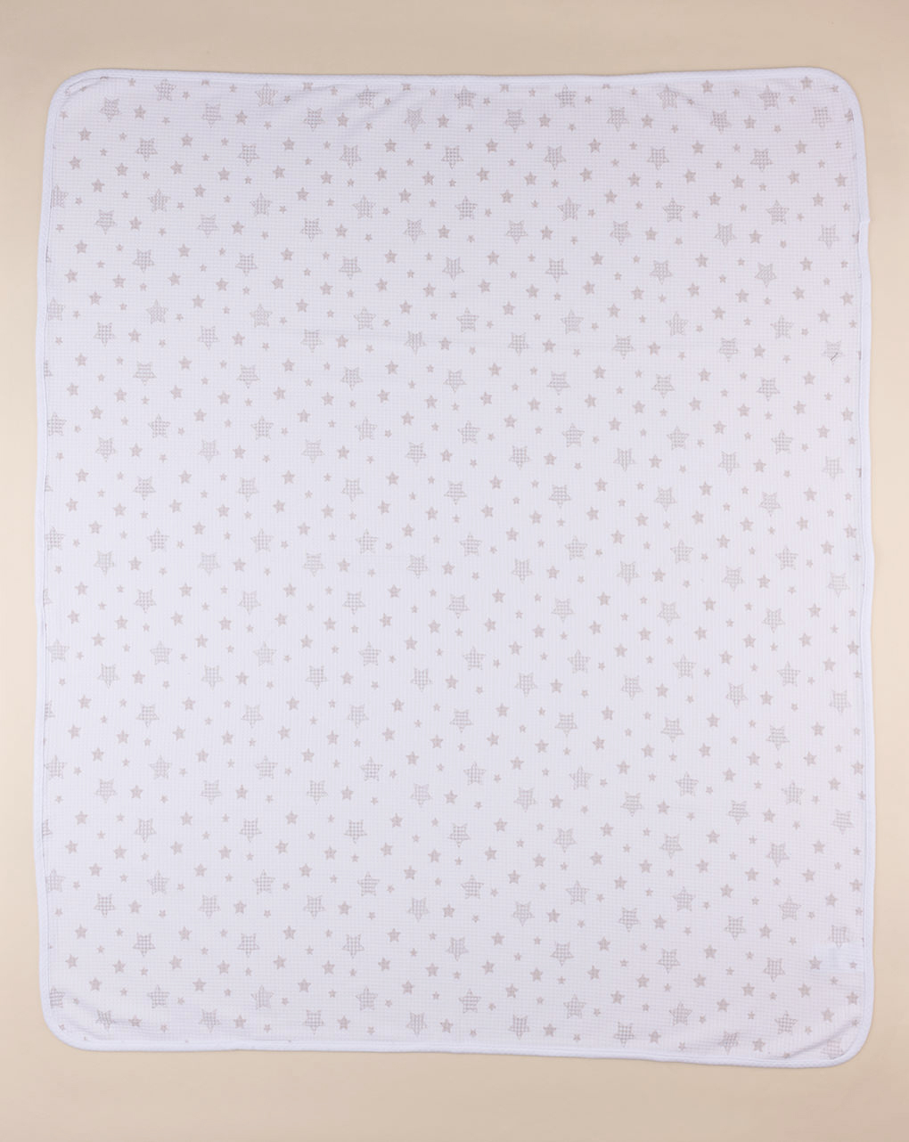 Coperta estiva stelle marrone