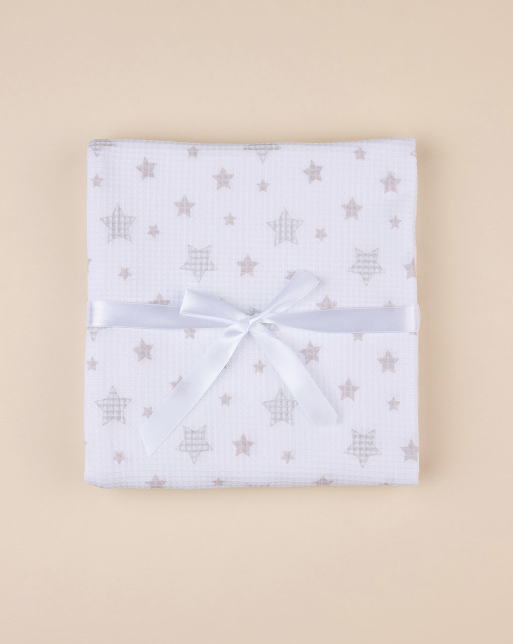 Coperta estiva stelle marrone