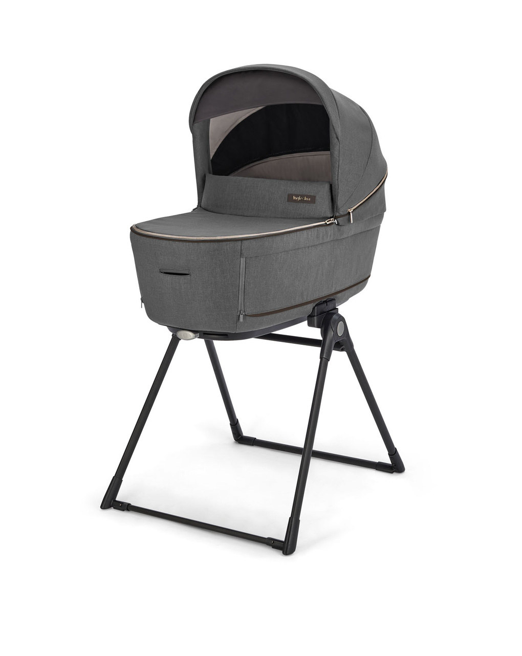 Trio system4 aptica drw velvet grey + telaio palladio - inglesina