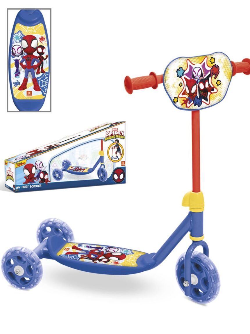 Monopattino 3 Ruote Per Bambini Gabby's Dollhouse Smoby - Manubrio Regolabile, Leggero, Dai 3 Anni