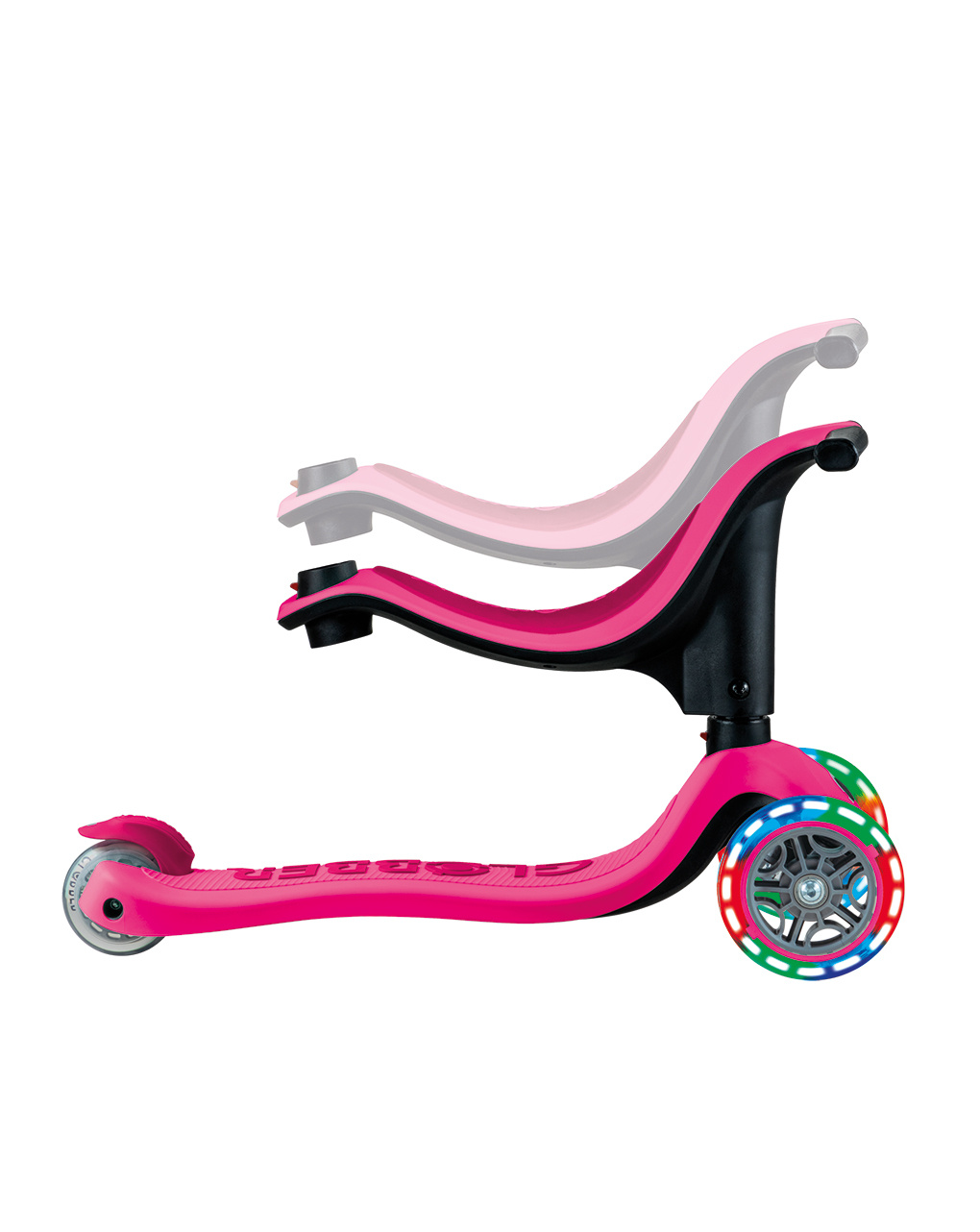 Go-up sporty light - 15m+ - dark pink - globber