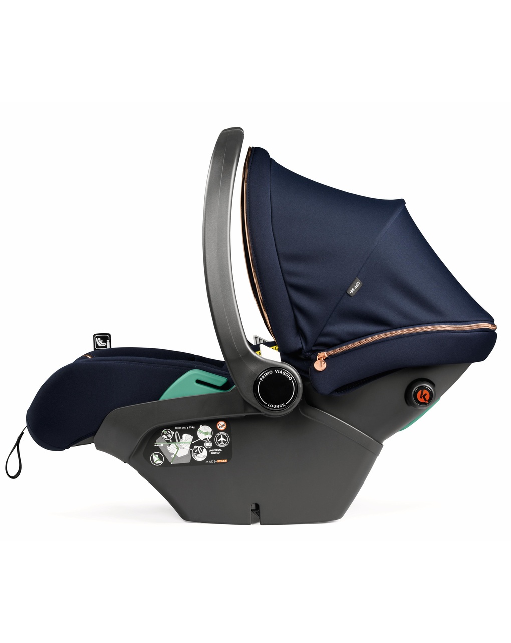 Trio vivace - belvedere - lounge - blue shine - peg perego