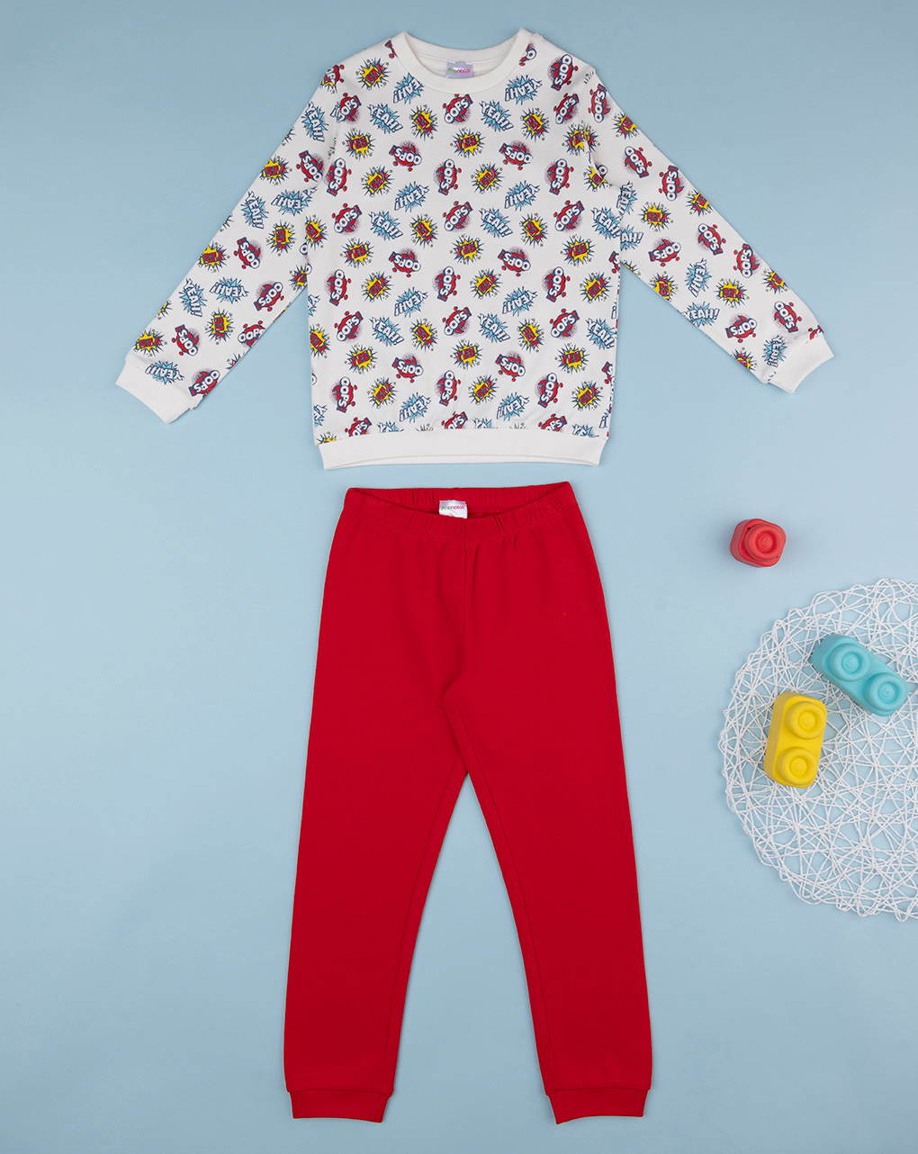 Pigiama bimbo "fumetto"