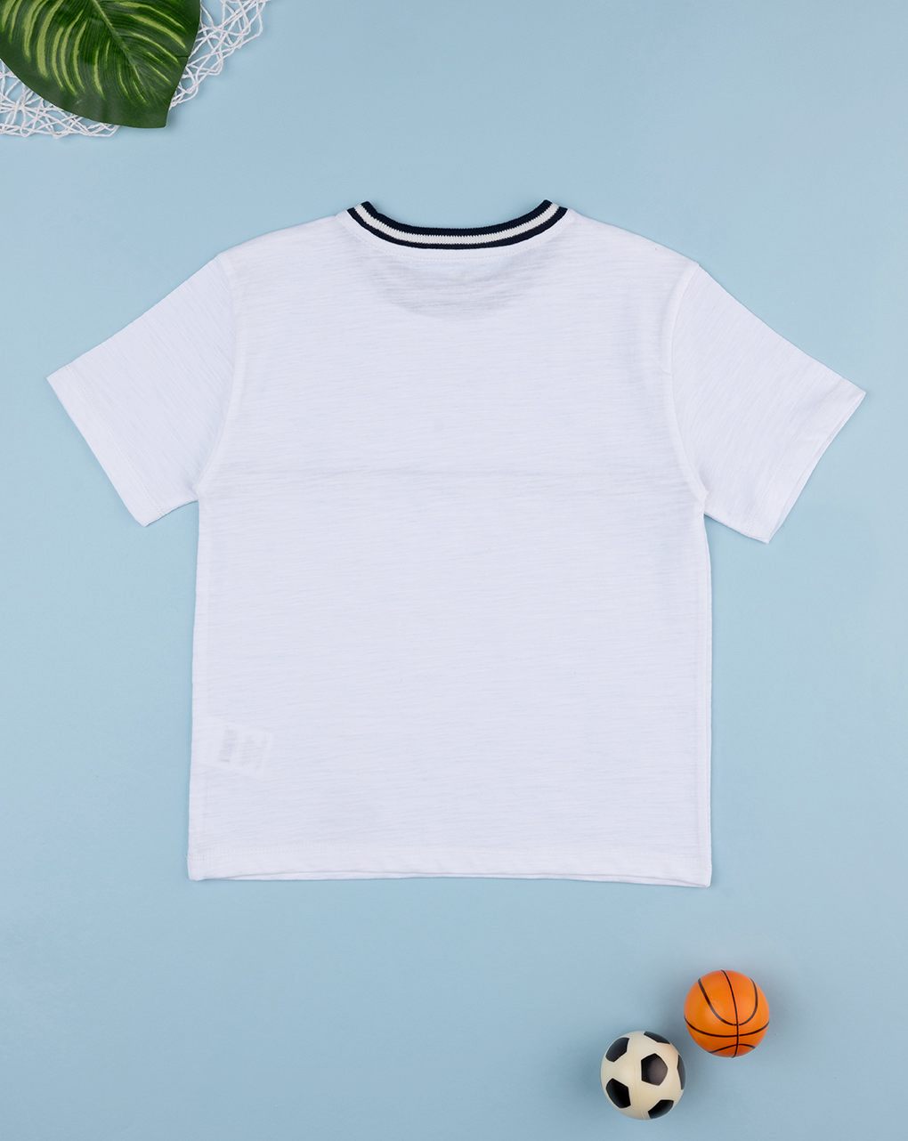 T-shirt bimbo bianca