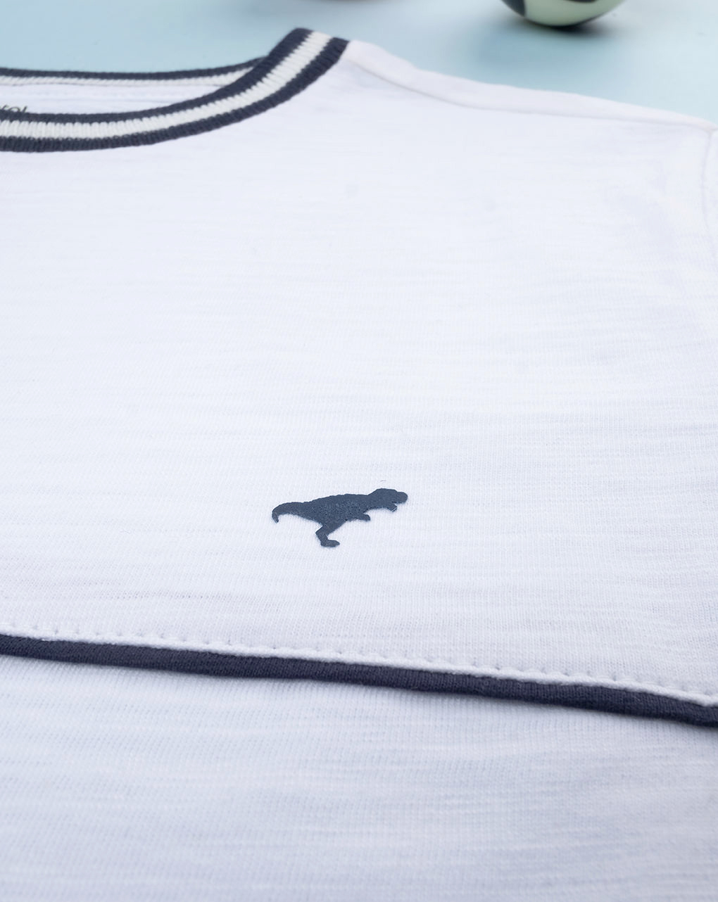 T-shirt bimbo bianca