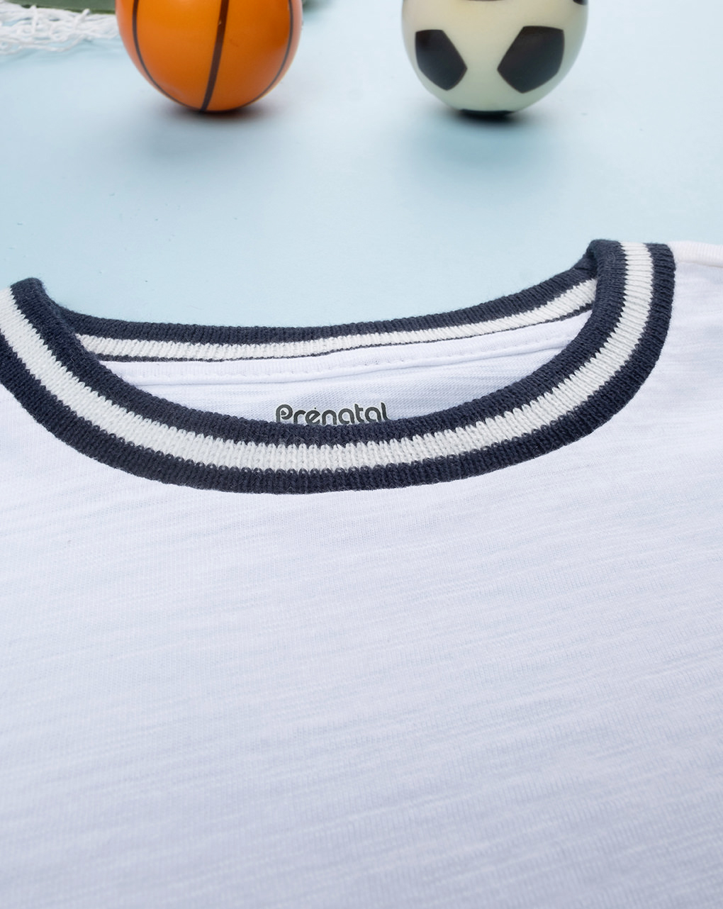 T-shirt bimbo bianca