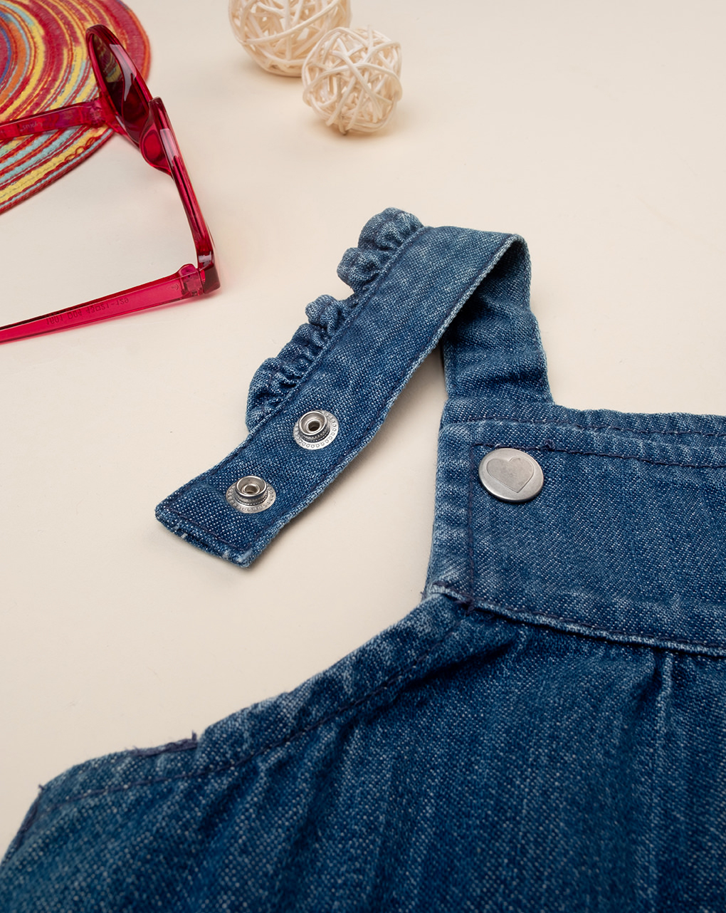 Scamiciato denim bimba