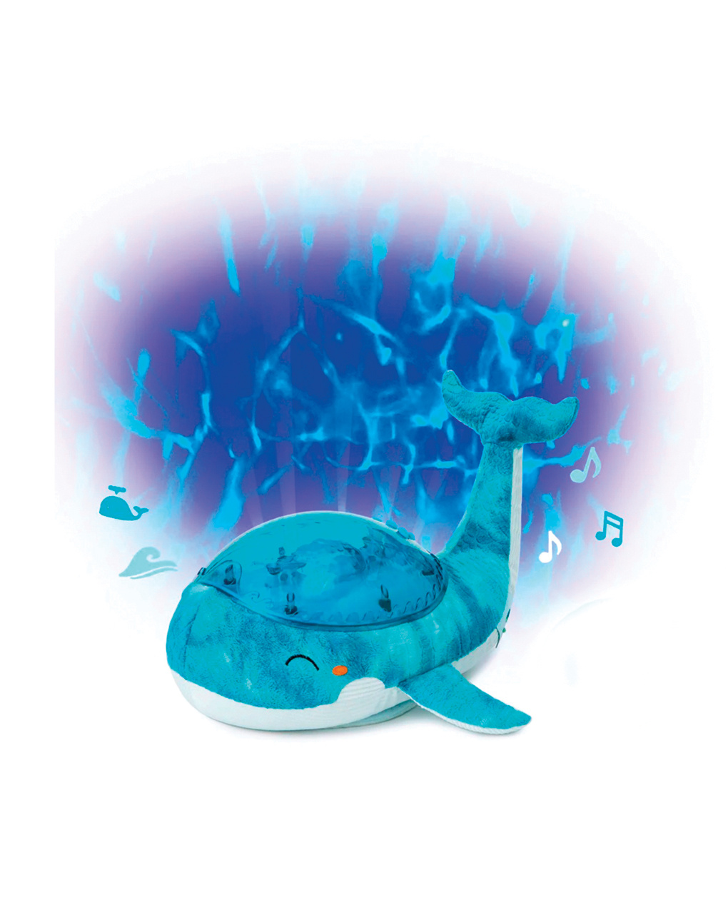 Tranquil whale ricaricabile blu - 0 mesi+ - cloud b