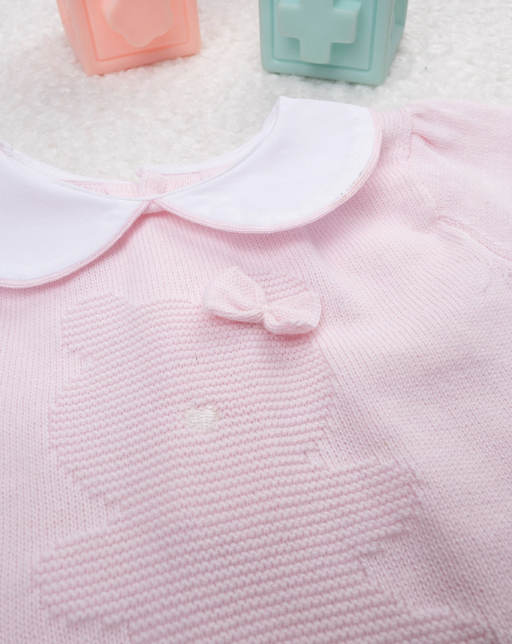 Completo corto bimba trocot rosa