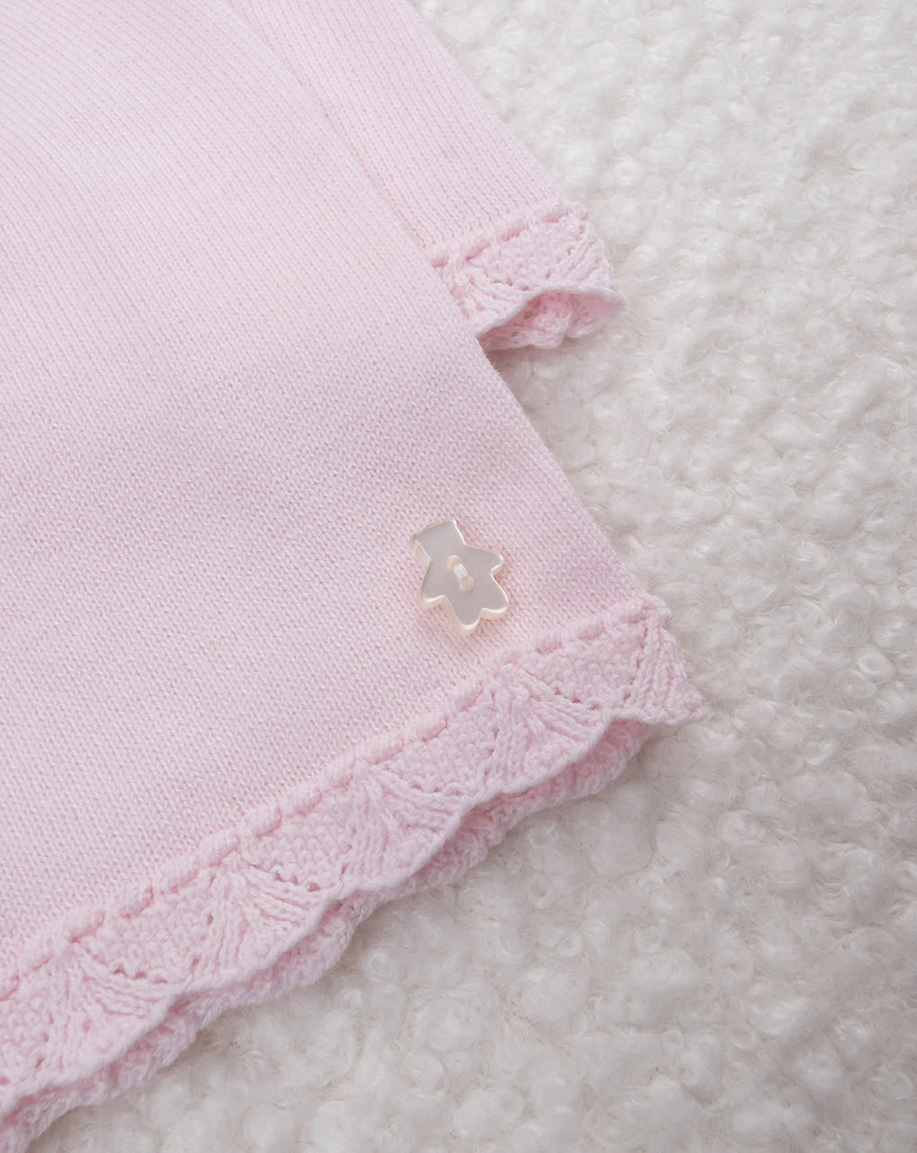 Completo corto bimba trocot rosa