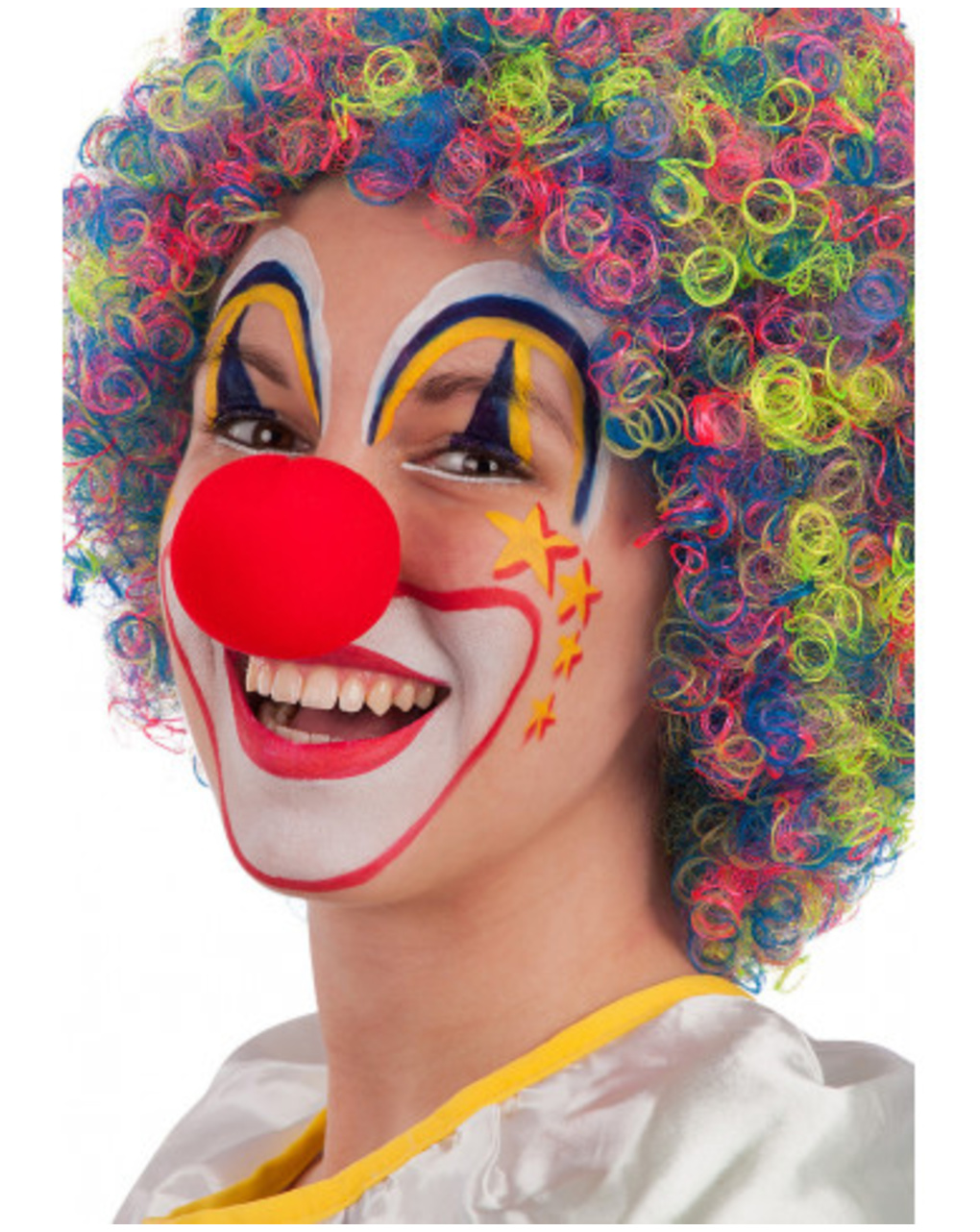 Naso clown in spugna -  4,5 cm diametro - carnival toys