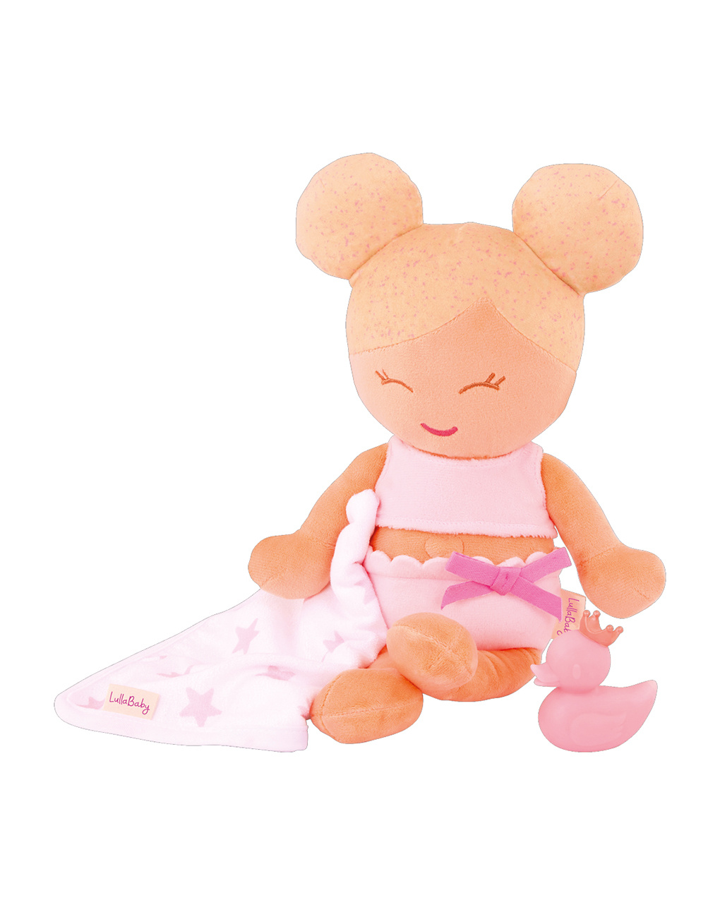 Bambola peluche bagnetto - 2+ - lullababy