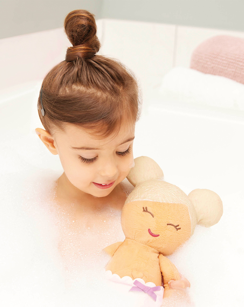 Bambola peluche bagnetto - 2+ - lullababy