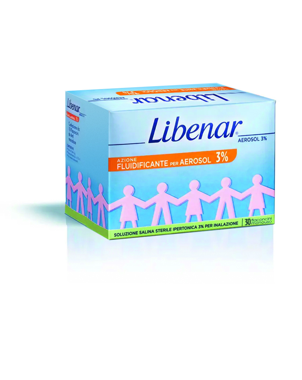 30 fiale aerosol ipertoniche 3% novita' - libenar