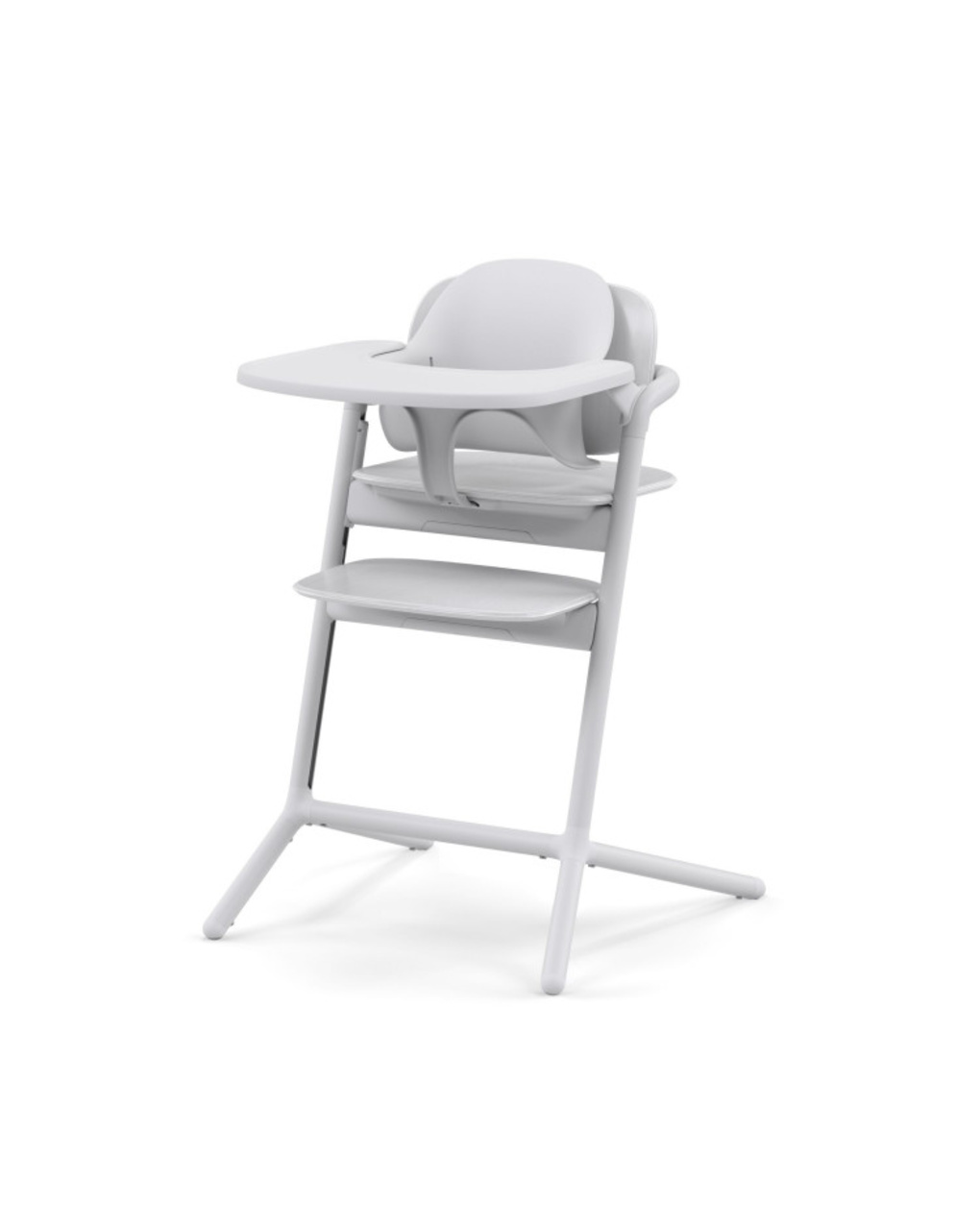 Lemo 4in1 sedia evolutiva con sdraietta e accessori pappa - all white - cybex gold