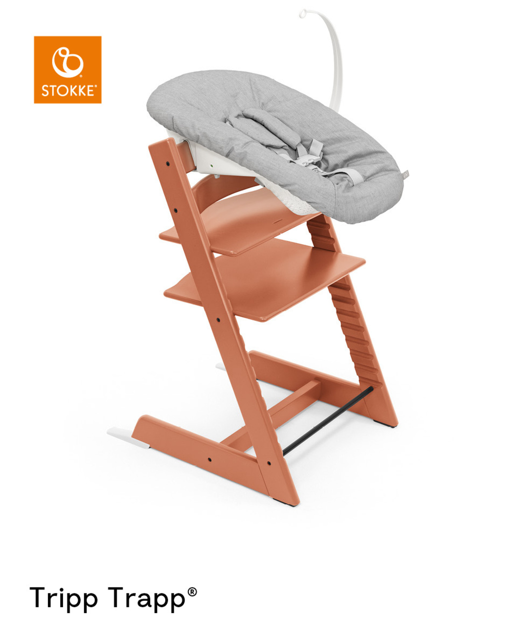 Tripp trapp® sedia terracotta personalizzabile - stokke®