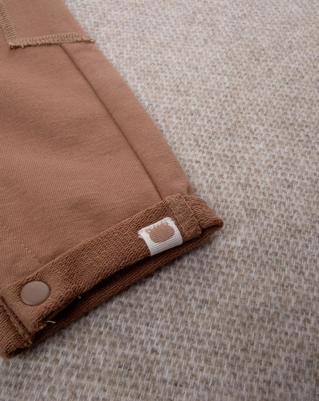 Salopette bimbo marrone