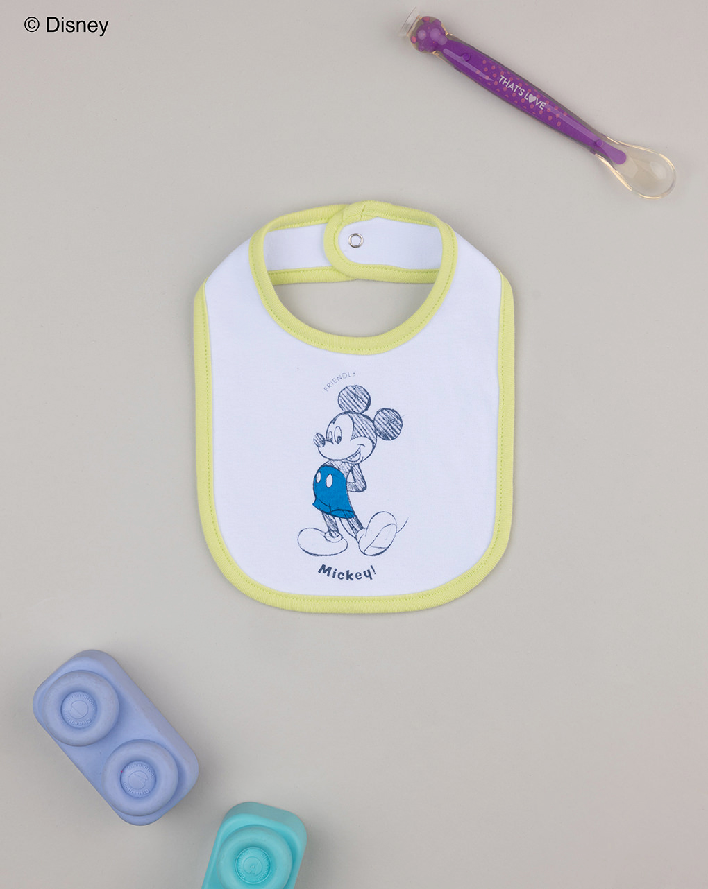 Bavaglino bimbo mickey