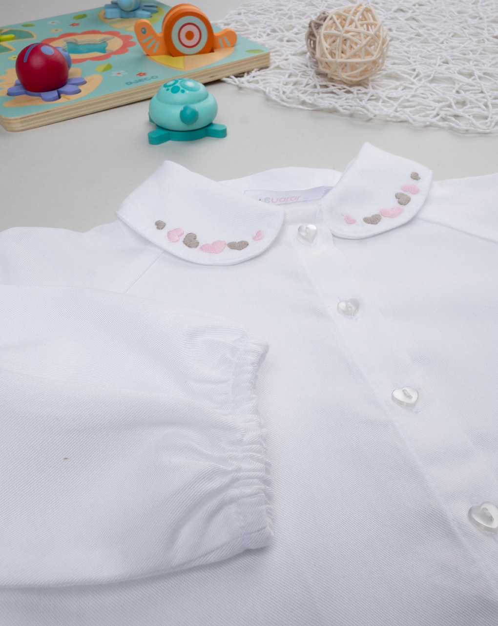 Camicia maniche lunghe bimba