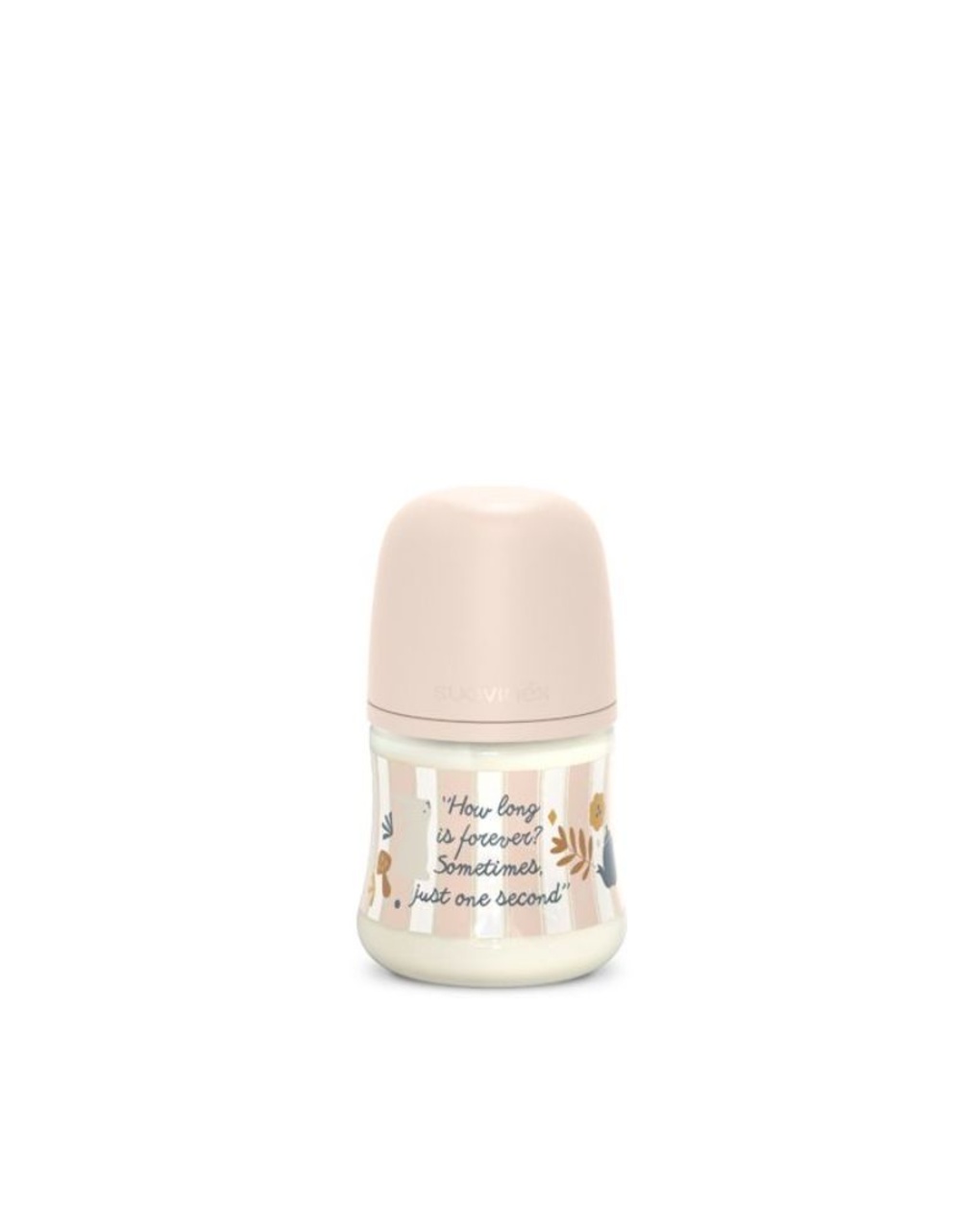 Biberon wonderland 150 ml flusso lento rosa - suavinex