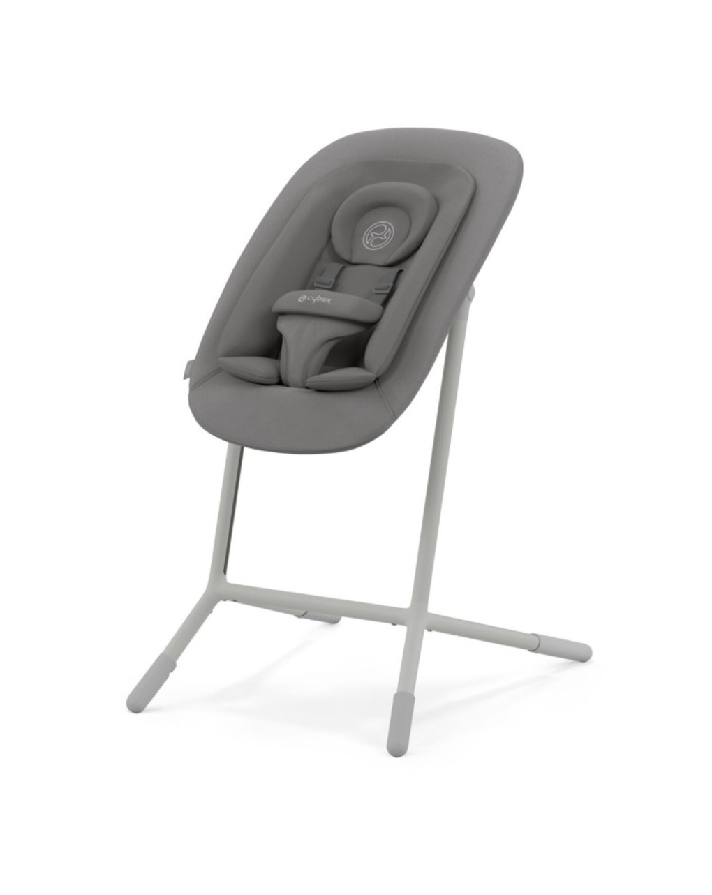 Lemo 4in1 sedia evolutiva con sdraietta e accessori pappa - suede grey - cybex gold