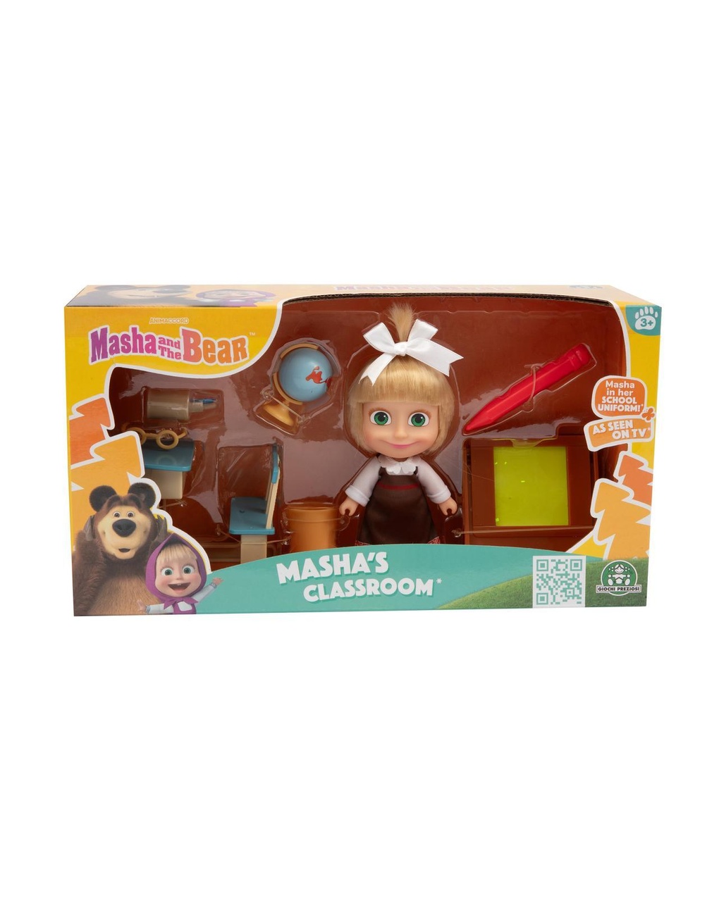 Masha & orso play set - 3+ - giochi preziosi