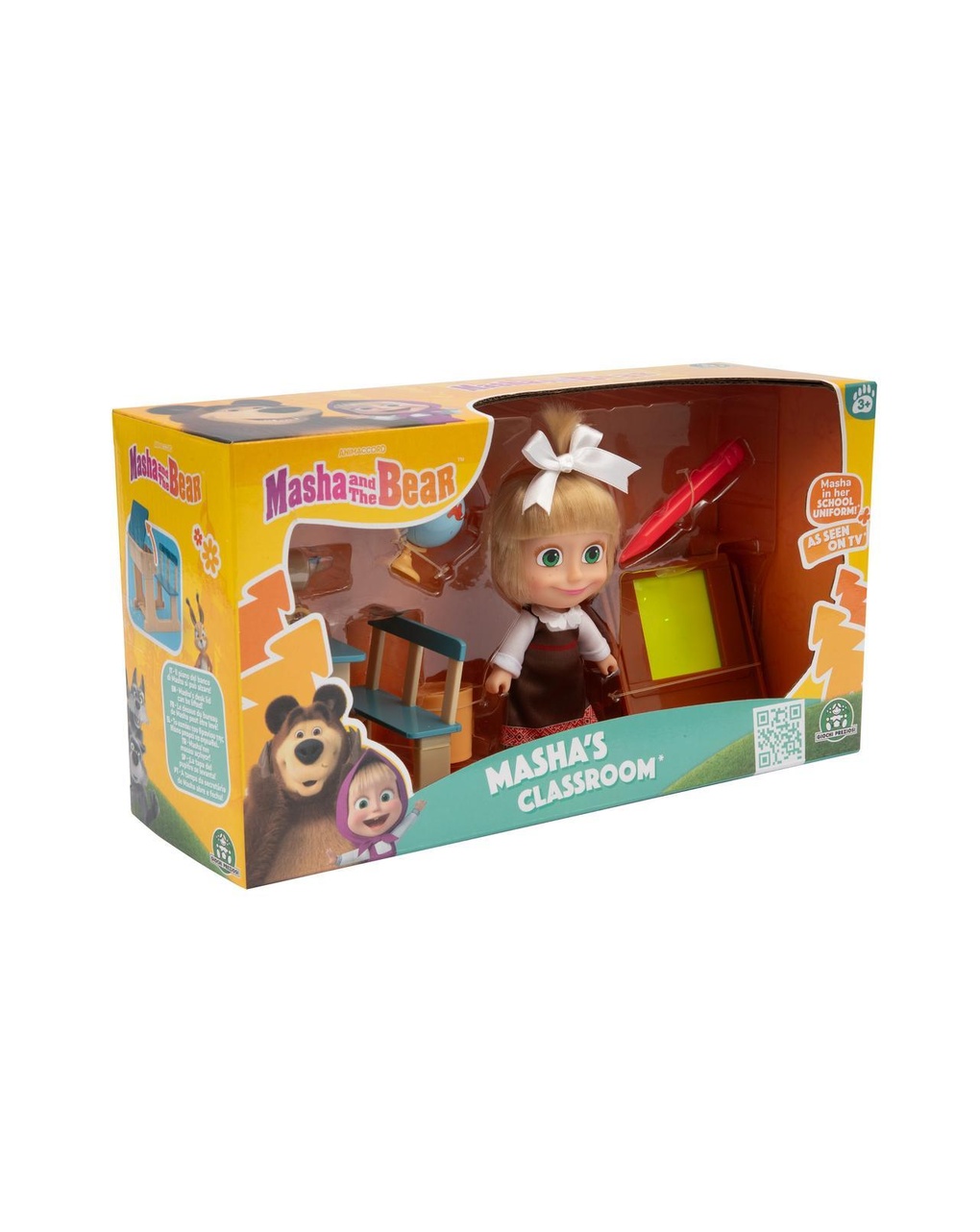 Masha & orso play set - 3+ - giochi preziosi