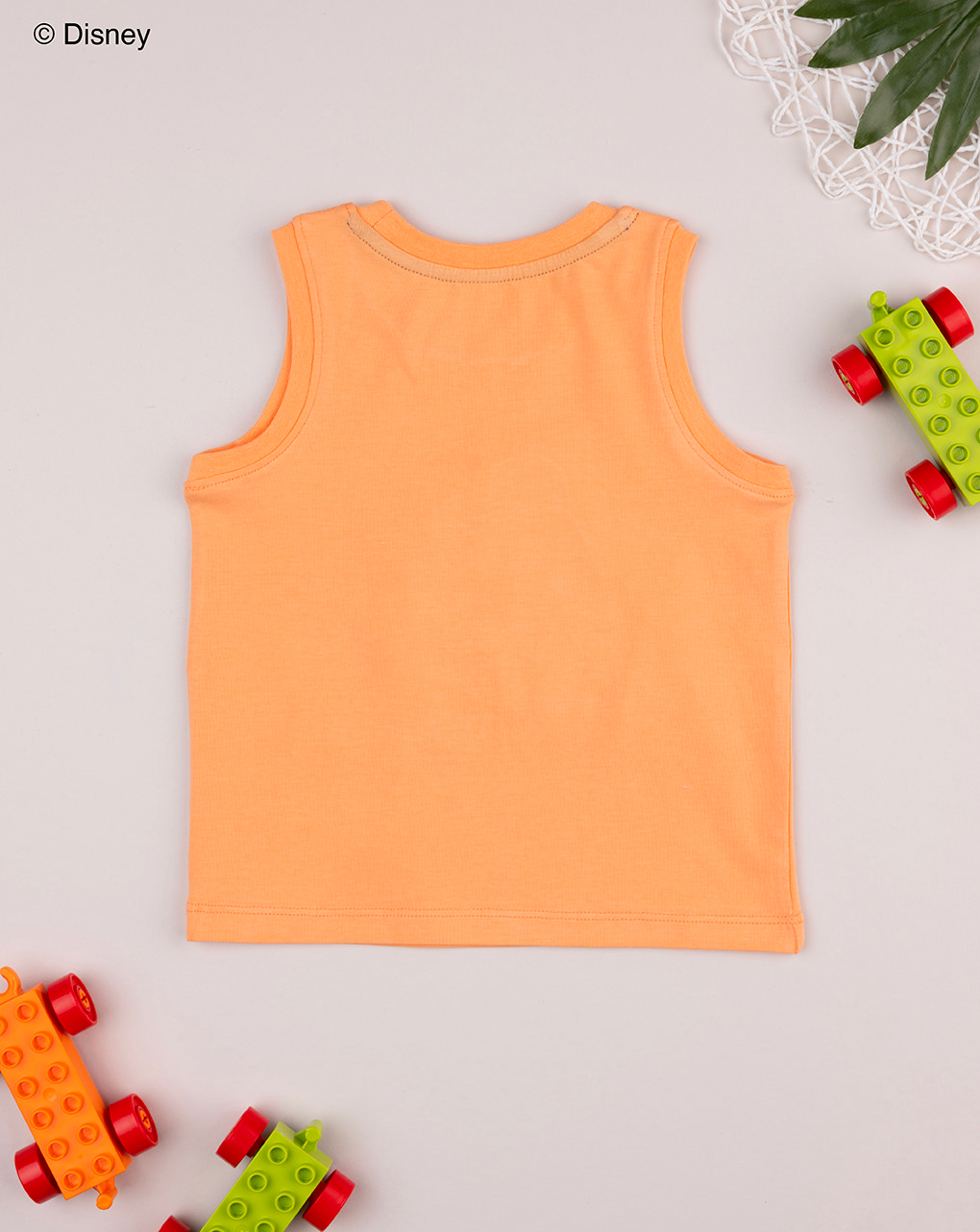 Canotta bimbo arancione mickey mouse surf