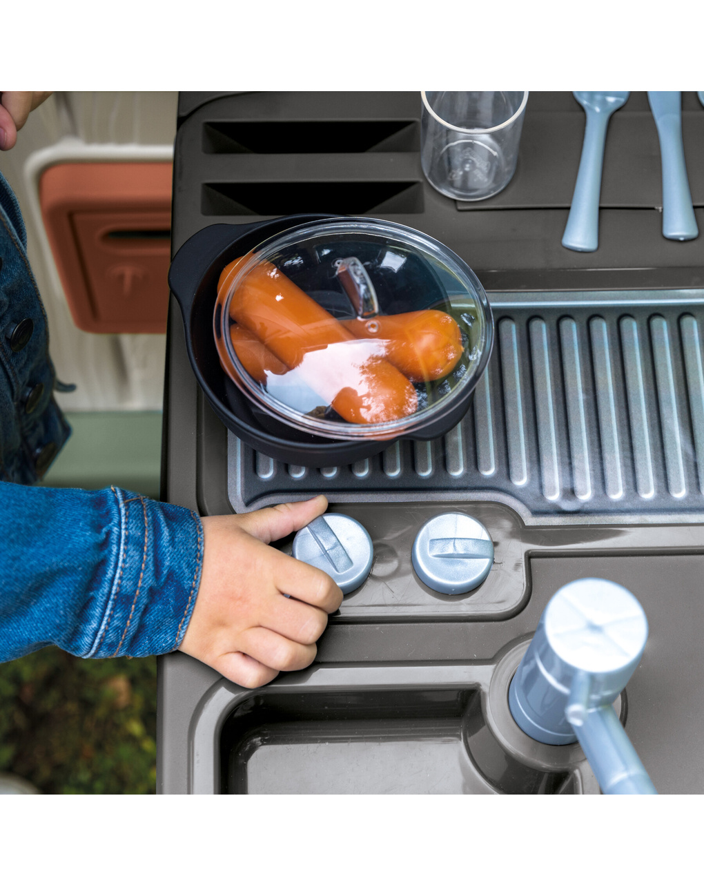 Smoby life cucina - accessori  casette - 2+