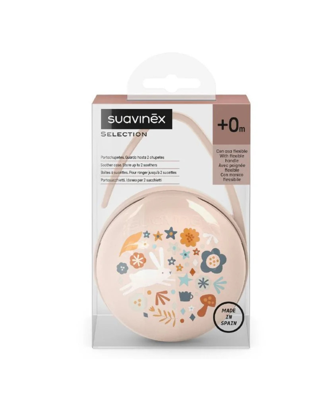 Wonderland scatolina portasucchietto duo rosa - suavinex