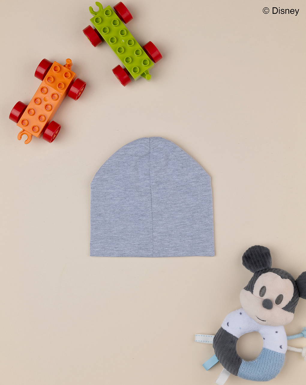 Berretto bimbo azzurro mickey mouse