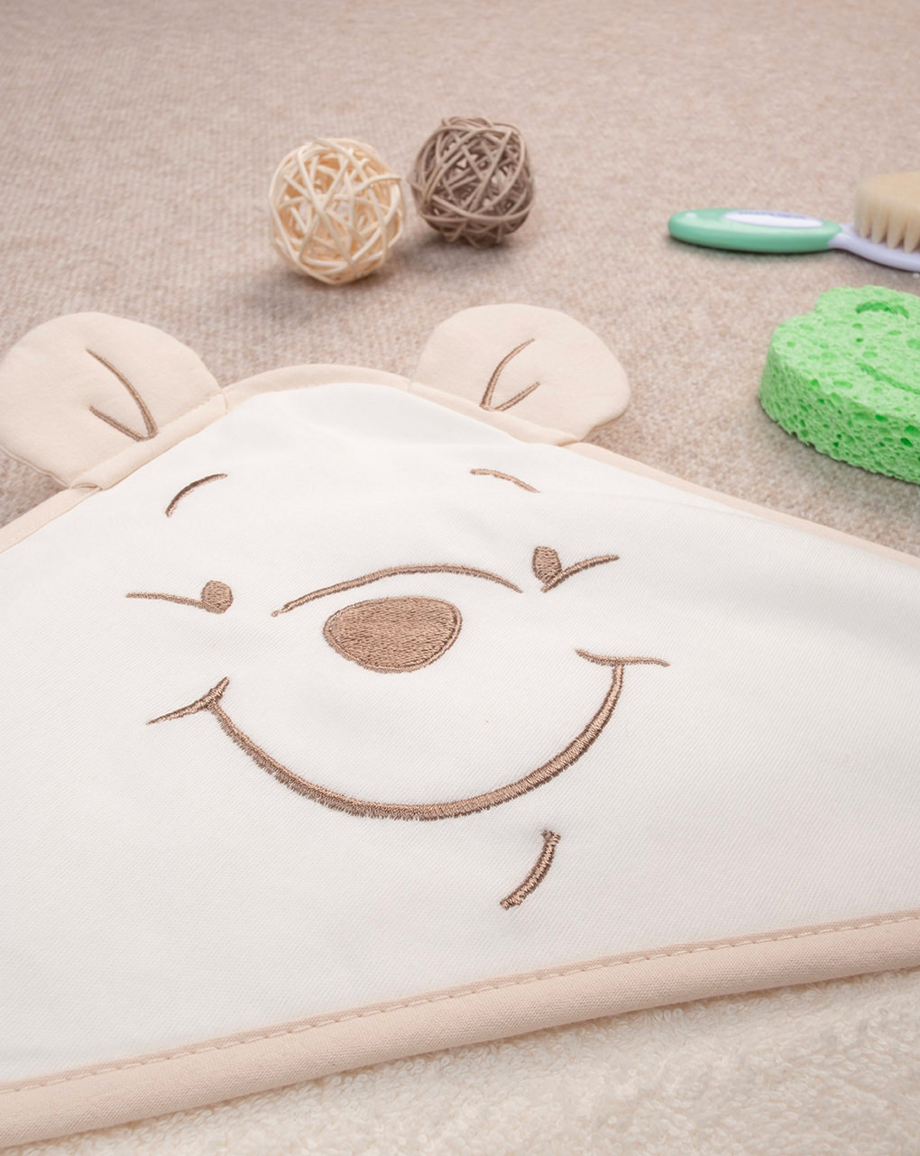 Accappatoio per neonato winnie the pooh