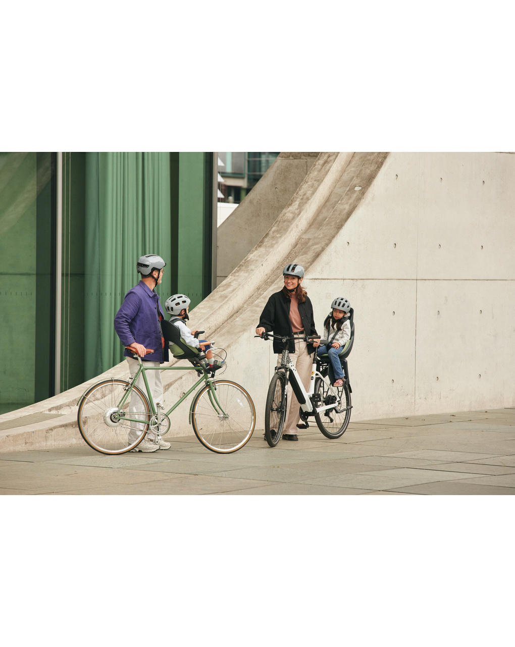 Prodigee icon rear frame - seggiolino bici con montaggio posteriore al portapacchi grigio quartz