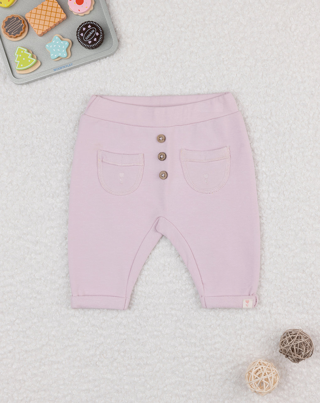 Pantalone bimba rosa