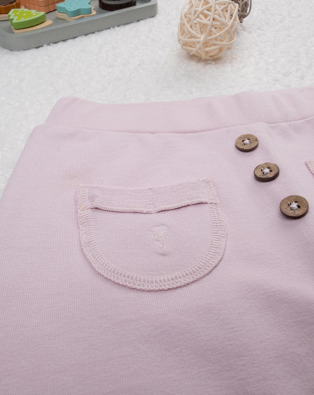 Pantalone bimba rosa