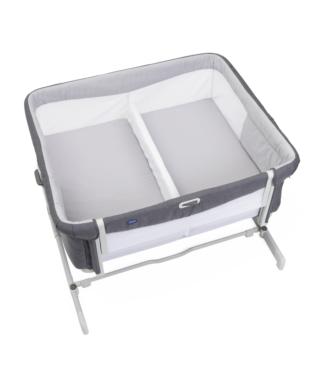 Culla next2me twins magnet grey - chicco