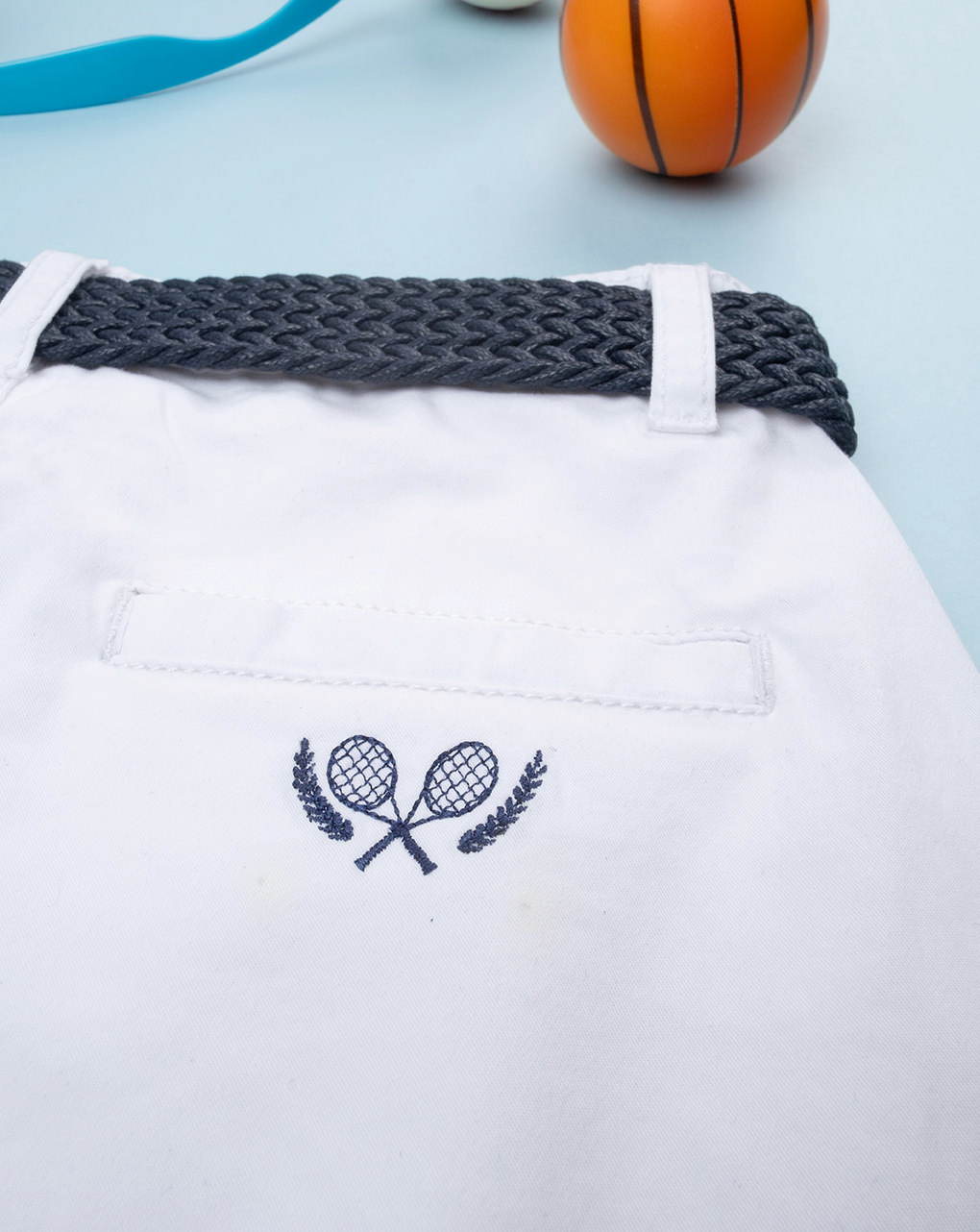 Bermuda bimbo bianco