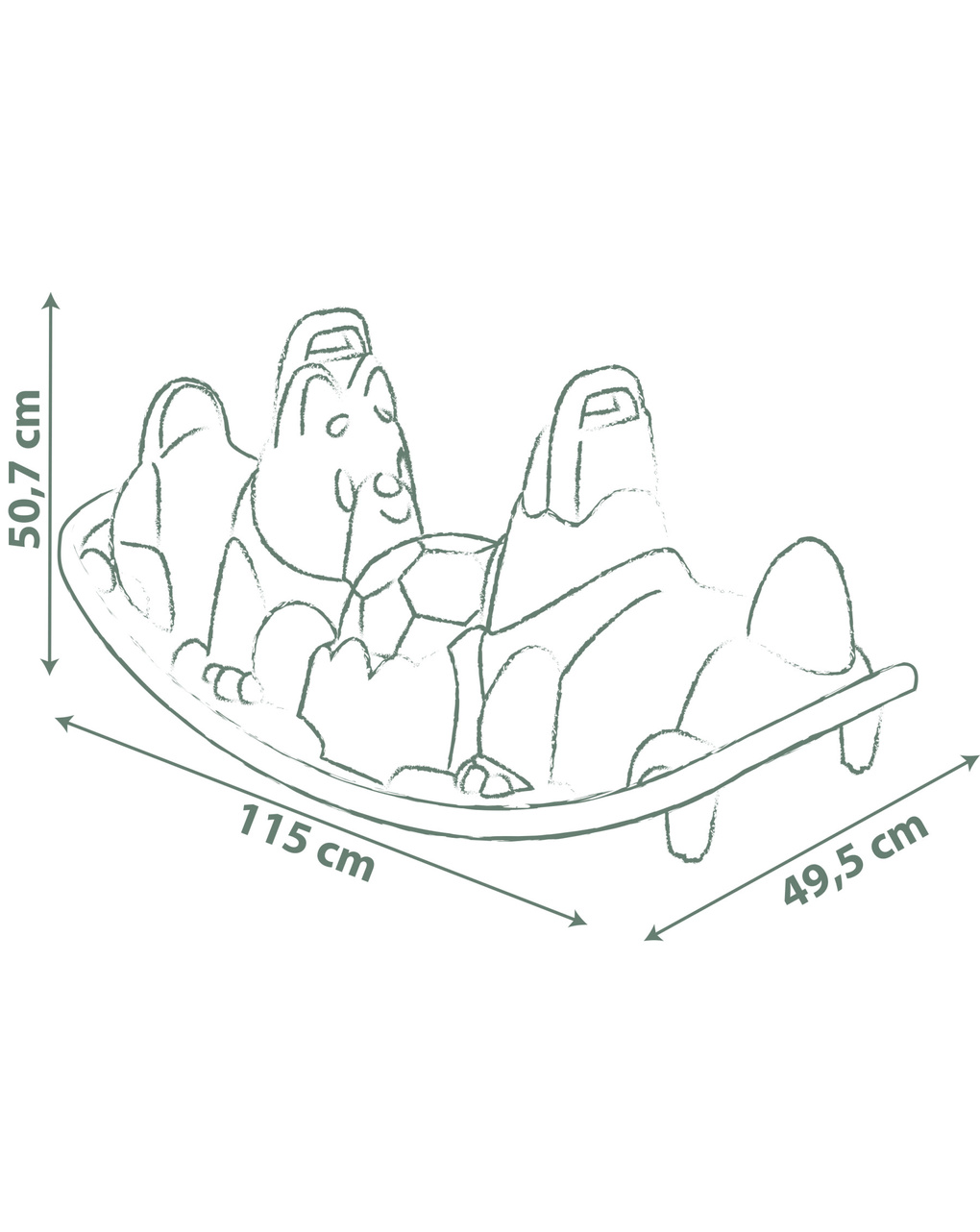 Dondolo cagnolini - 18m+ - smoby life