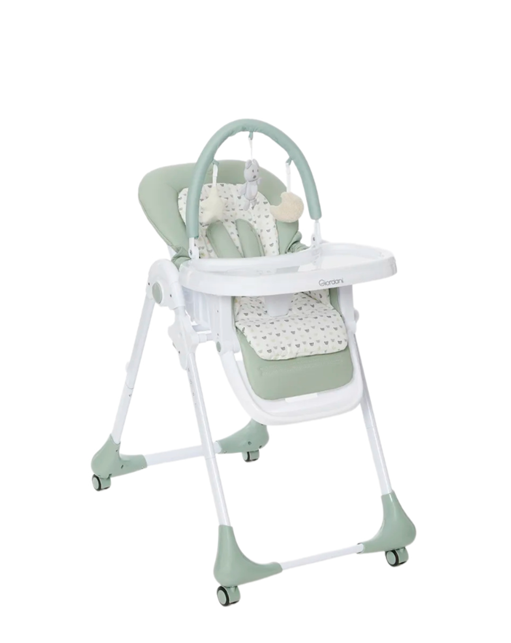 Seggiolone g-lunch &amp; play green - giordani