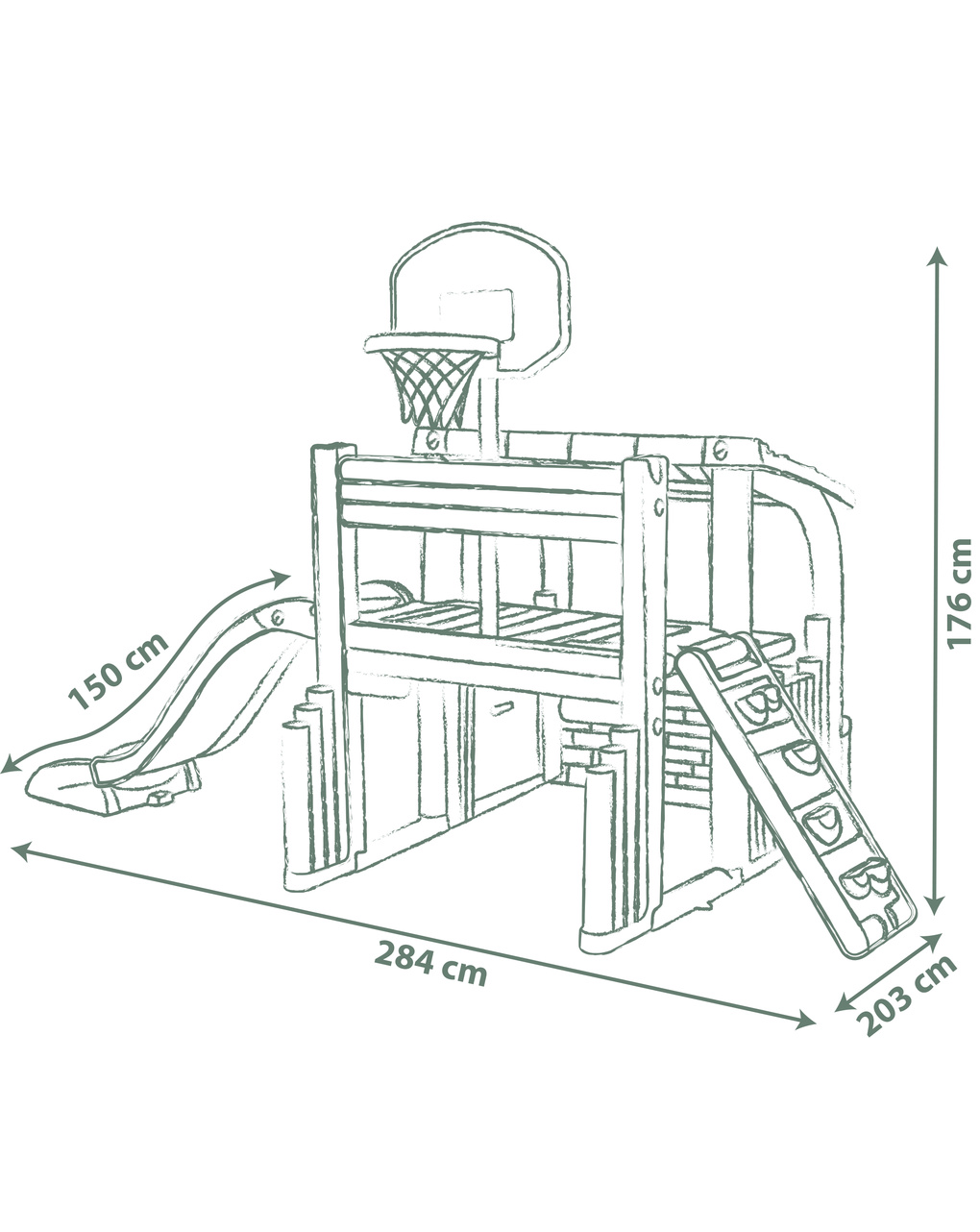 Centro attività multi-sport -2+ - smoby life
