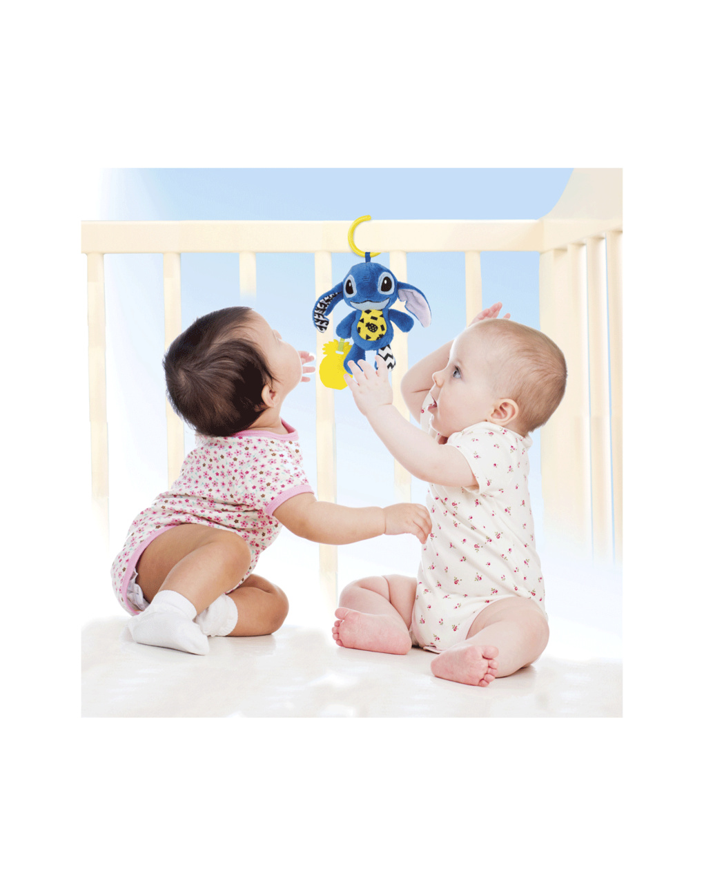 Stitch peluche passeggino e culla - 3m+ - clementoni