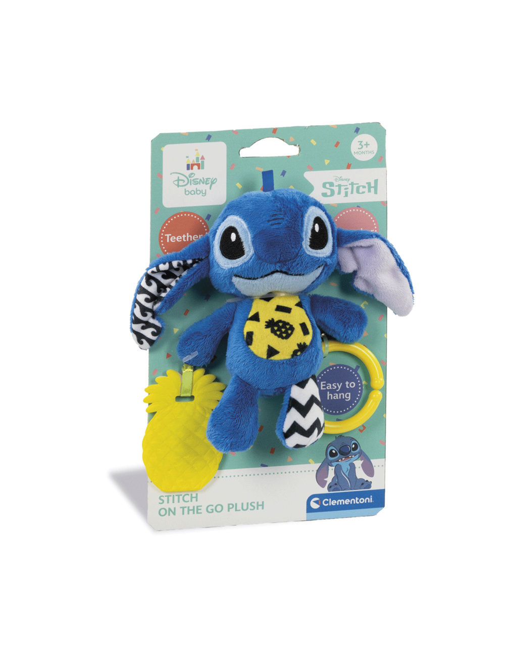 Stitch peluche passeggino e culla - 3m+ - clementoni